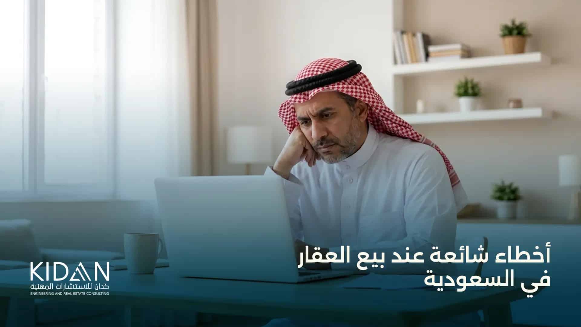 أخطاء شائعة عند بيع العقار في السعودية