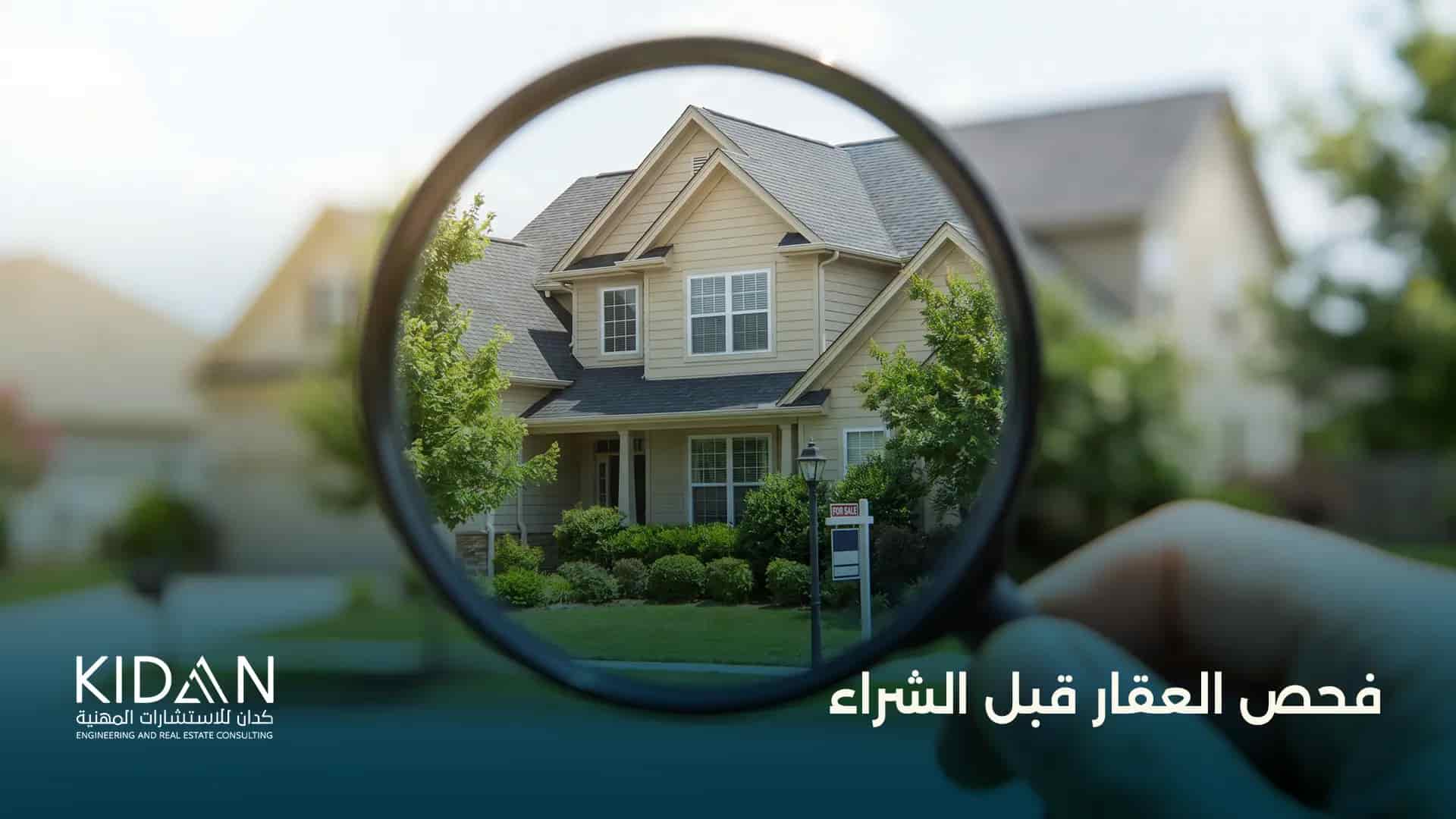 فحص العقار قبل الشراء